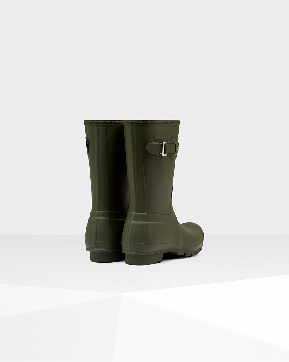 Women Hunter Original | Short Rain Boots Dark Olive | NZ-93456-RLVF